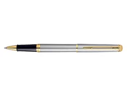 Rollerpen Waterman Hémisphère Stainless Steel GT Fijn Zwarte inkt