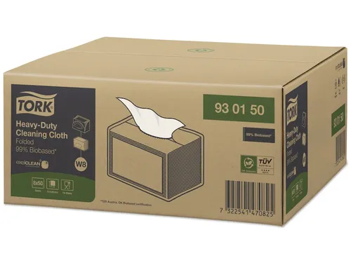 Tork 930150 Heavy-Duty Reinigingsdoek 99% Biobased 400 Stuks