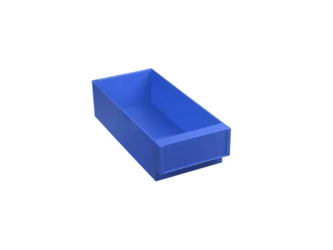 Lade Voor Combi-Ladensysteem Voor Behuizing 102x162x345mm Blauw