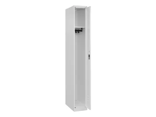 locker,HxBxD 1850x250x500mm,1vak,vak B 250mm,cil.-slot,staand op vloer