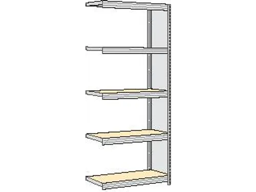 magazijnstelling,aanbouwveld,HxBxD 2000x875x326mm,vakl. 250kg