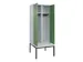 locker voor scheiding van kleding,HxBxD 2120x800x815mm,2vak