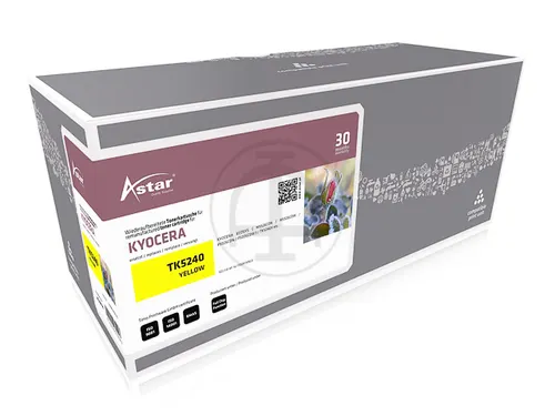 As20029 Kyocera Tk5240 Ecosys Toner Geel Rebuilt 3000Pag Chip