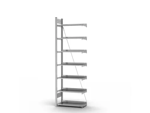 dossierstelling,aanbouwveld,HxBxD 2350x760x335mm,vaklast 60kg
