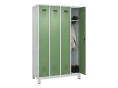 locker,HxBxD 1950x1200x500mm,4vak,vak B 300mm,cil.-slot,voeten