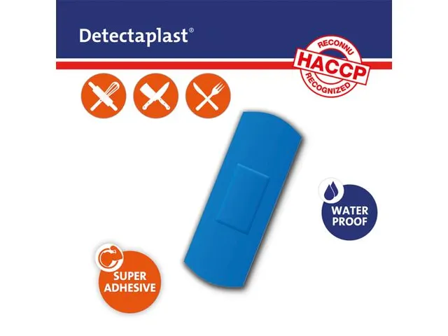 Pansement Detectaplast 8140 universal hydrofuge bleu 25x72mm 100pcs