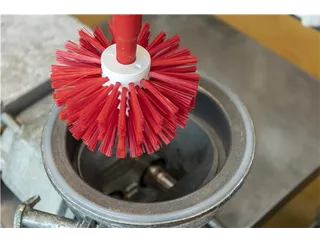 Hygiene 5380-175-4 pijpenborstel steelmodel rood medium Ø175mm - 3