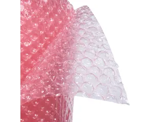Luchtkussenfolie Roze 50µm 1000mmx100m Polyethyleen Antistatisch - 2