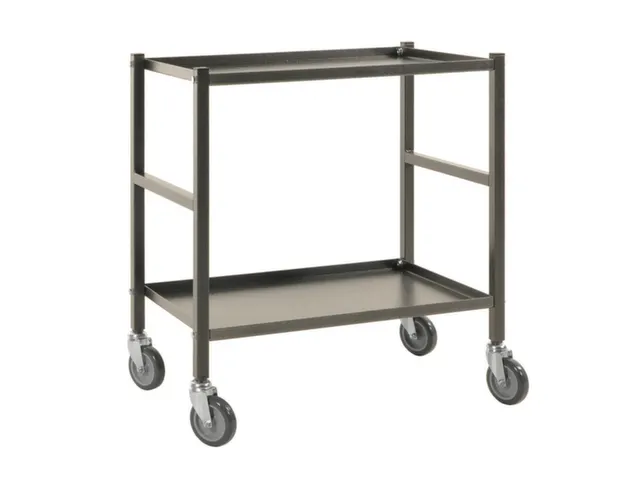 tafelwagen,draagverm. 150kg,2etage(s),laadvl. LxB 625x414mm