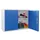 Hangkast 600x800x300mm 1 Verstelbaar Legbord Ral 7035 Front Ral 5012