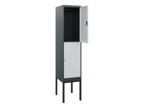 dubbeldekse locker,HxBxD 1950x400x500mm,1x2vak.,vak B 400mm