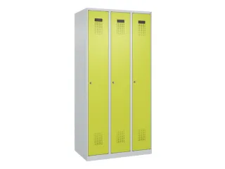 locker voor scheiding van kleding,HxBxD 1850x900x500mm,3vak - 2