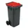Mini-container 120 Liter Grijs Oranje