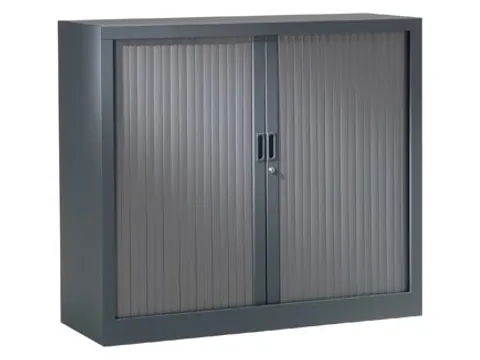 Roldeurkast Antraciet 100cm