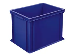 Euronorm Stapelkrat Hxlxb 320x400x300mm 31liter Blauw