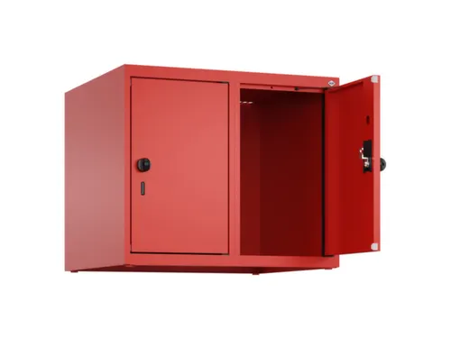 opzetkast,v. locker,2vak.,vak B 300mm,HxBxD 500x600x500mm,draaigrendel