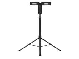 Floodlight m. statief,80 LED,1250-2500lumen,statief,straalhoek 180 °