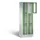 Lockerkast 1800x610x500mm 2x3 vakken Cilinderslot, Sokkel, RAL6011