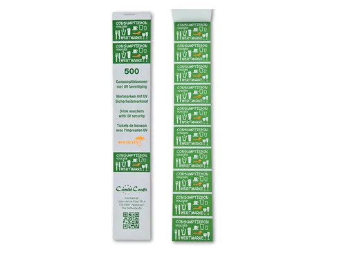 Consumptiebon Combicraft UV beveiliging 500 stuks groen