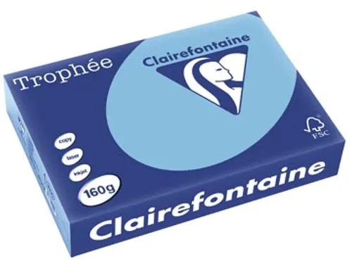 Trophée Pastel Gekleurd papier A4 160 gram Lavendelblauw