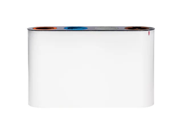 Lune Split 4 Afvalscheidingsunit 4x38 Liter Wit Antraciet