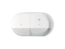 Tork 682000 T9 SmartOne Twin Mini Toiletpapier Dispenser Elevation Wit