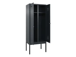 locker voor scheiding van kleding,HxBxD 2120x800x500mm,2vak - 1