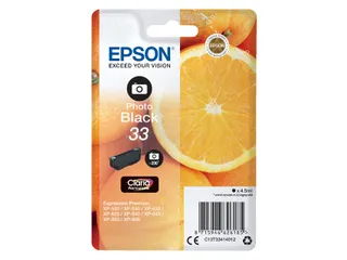 Inktcartridge Epson 33 T3341 foto zwart C13T33414012 - 1