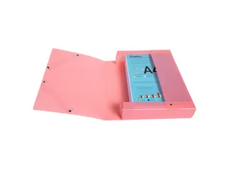 Klasseerdoos rug 60m m PP Chrom.Pastel - 46