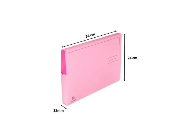 25 pocketmappen SUPER 250 24.5x32.5cm Assorti