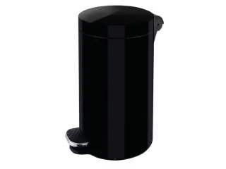 pedaalemmer,20l,HxØ 440x300mm,binnenbak kunststof,romp staal zwart - 2