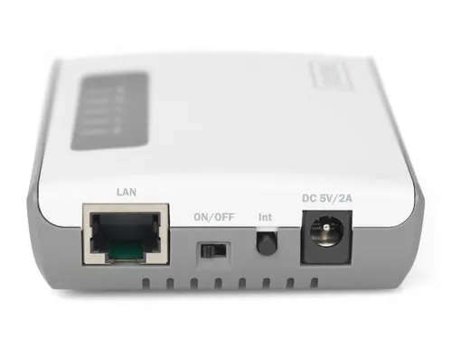 2-poorts USB 2.0 draadloze multifunctionele netwerkserver 300 Mbps