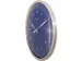 Wandklok NeXtime 60 minutes Ø33cm metaal blauw streep/cijfers