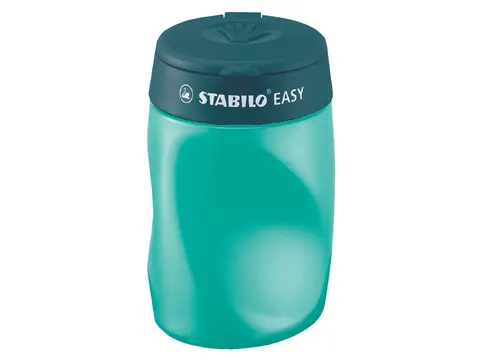 Puntenslijper STABILO Easy 4501 3 in 1 linkshandig petrol