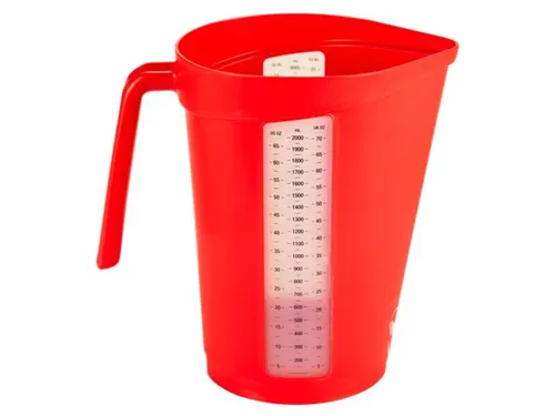 Vikan 60004 Hygiene maatbeker Rood 2 Liter