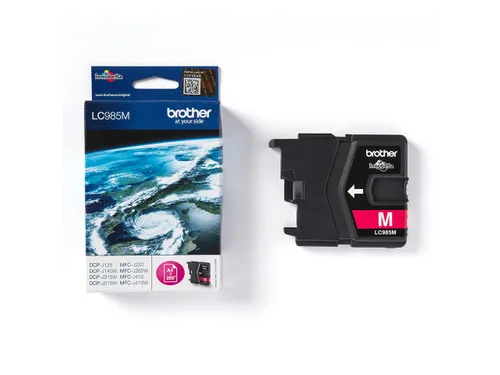Inktcartridge Brother LC-985M rood
