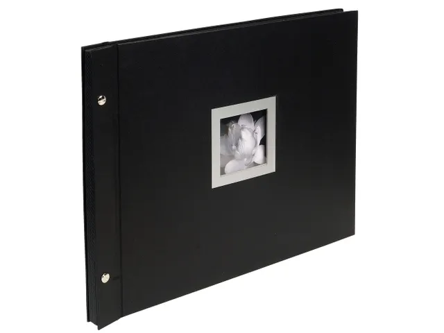 Fotoalb CEREMONY 37x29cm 40bl zwart