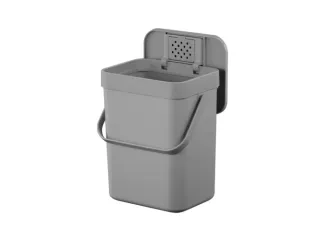 Puro II Food Waste Caddy Afvalbak 5 Liter Grijs - 7