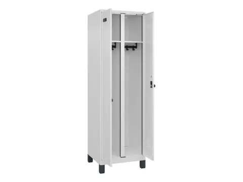 locker voor scheiding van kleding,HxBxD 1950x600x500mm,2vak