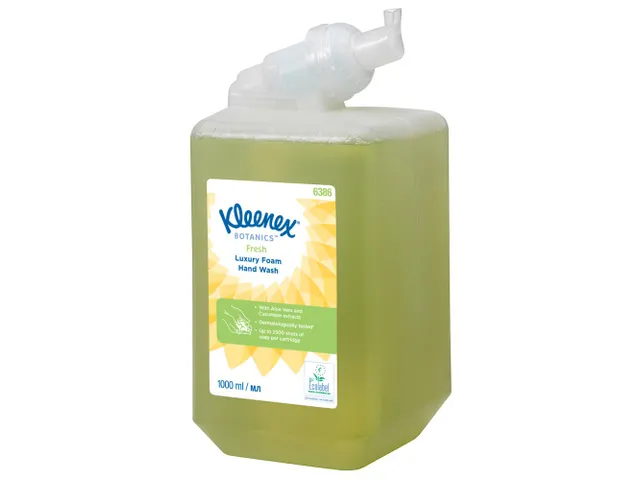 Kleenex 6386 Botanics luxe handreiniger Foam 6x1 Liter Groen