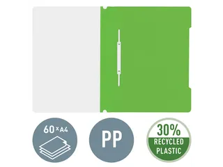 Snelhechter Leitz 4191 standaard A4 lichtgroen 30% gerecycled plastic - 2
