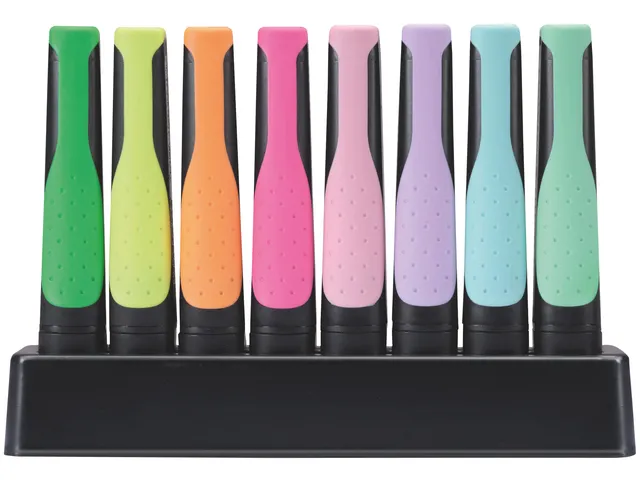 Surligneur STABILO GREEN BOSS 6070/8 pastel assorti 8 pièces