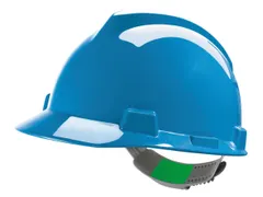 MSA V-Gard veiligheidshelm met Push-Key binnenwerk Blauw