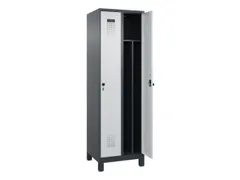 locker voor scheiding van kleding,HxBxD 1950x600x500mm,2vak