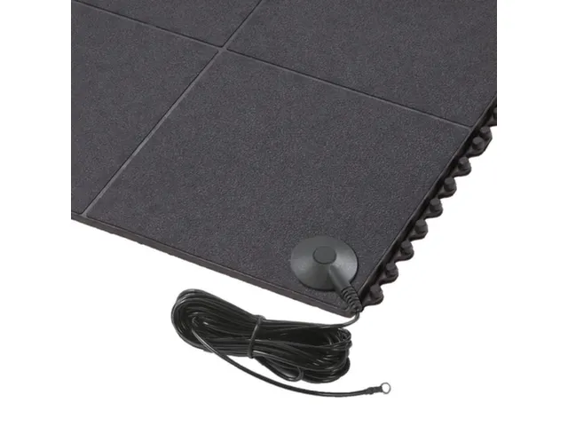antivermoeidheidsmat,kliksysteem,ESD,HxLxB 19x910x910mm,rubber,geruwd