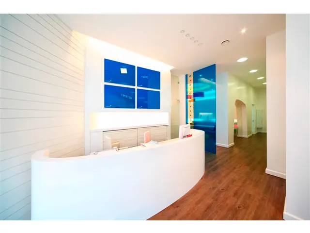 Glasbord 60x80cm Blauw