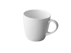 Q Basic Mok 450 ml Porselein Wit 6 stuks