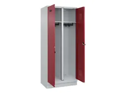 locker voor scheiding van kleding,HxBxD 1950x800x500mm,2vak
