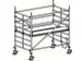 Echafaudage roulant H 2,64m portée H 3,4m 1 plateforme + trappe
