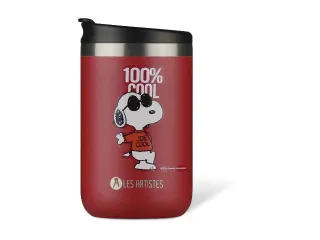 Thermosbeker Les Artistes Paris reisbeker 350ml Enjoy Snoopy - 4